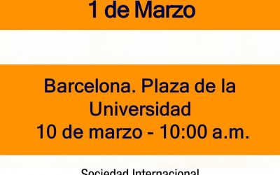 Nos vemos en Barcelona el 10 Marzo