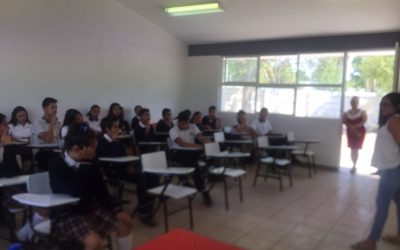 Formación sobre autolesión en escuelas por SIA – Durango, México