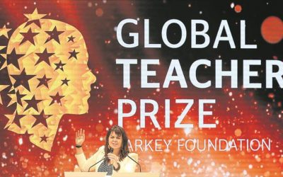 Profesora del Ártico, premio Nobel de los maestros de 2017